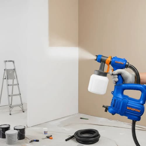 Equipo Pistola Pintar 550w 700ml/min Wadfow Weg2a50 Azul Azul