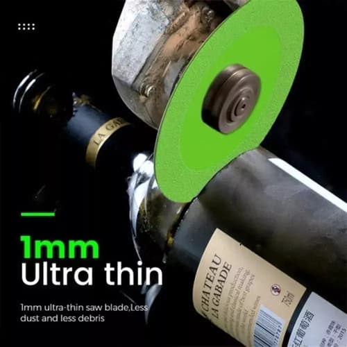 Discos De Corte De Diamante Para Vidrio, Jade Y Cerámica  Pack De 10 Verde Lima
