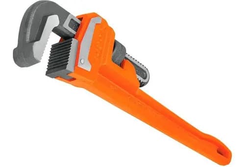 Llave Para Tubo, Stilson, 24 Truper Profesional Color Naranja Oscuro