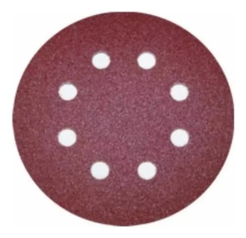 Disco De Lija Con Velcro 10 Unidades 125mm, Todos Los Granos