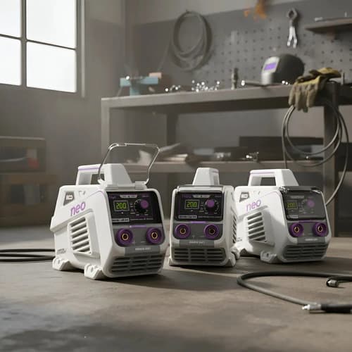 Soldadora Neo Next 20-200amp Inverter Electrodos Ie 9200/3/ Gris