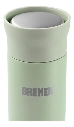 Vaso Termico 450ml Ac.inox. Tapa 360 Verde Verde Claro Lisa