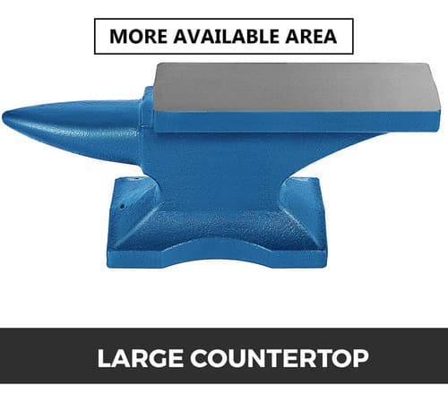 Vevor Yunque Herrero 10kg 22lbs Con Agujeros Cuadrados