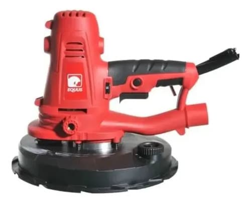 Lijadora Orbital Equus P/ Yeso Con Aspiradora 1220w 225mm Color Rojo Frecuencia 50 Hz