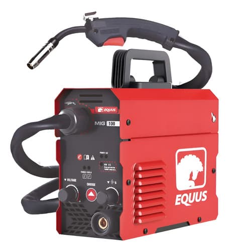Soldadora Inverter Equus Mig-100a Rojo