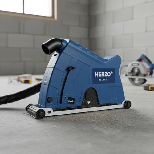 Protector Para Amoladora C/conex Extracción Polvo 230mm