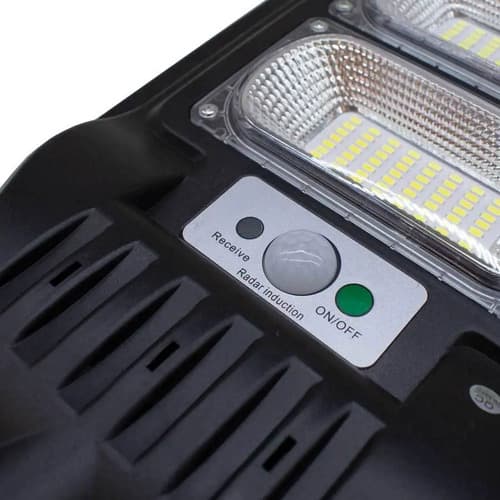 Foco Solar Led 150w 3 Modulo Jortan Lh-3122 Luz Blanco Frío Blanco Frío