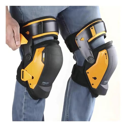 Rodilleras Proteccion Trabajo Industrial Uso Rudo Toughbuilt Color Negro