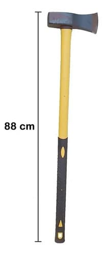 Hacha De Rajar Gene 2.8 Kg Mango Fibra Vidrio Para Leña 100 Cm