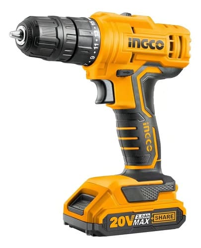 Atornillador Ingco P20s C 1 Bateria Y Cargador Cdli200518 Naranja Claro 50 60