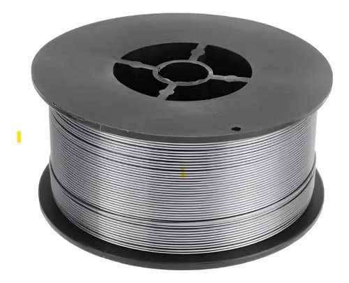 Microalambre Flux Core Gas Less 1 Kg 0.8mm 0.030 Plateado