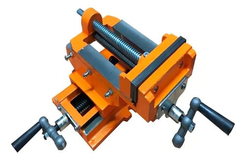Morsa Para Taladro Doble Eje Fija 125mm N5 Lusqtoff. Hnt