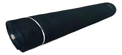 Toldo Slender 100m Negro 1m De Altura Rollo Malla Sombra Negro