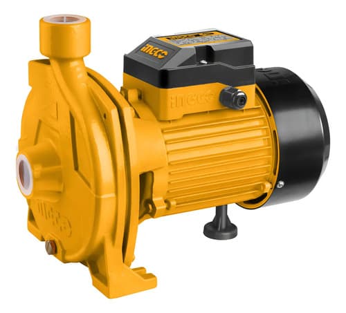 Bomba Centrifuga 3/4hp 550w Ingco 100l/min Sub 8mt Amarillo 50 Hz Monofásica