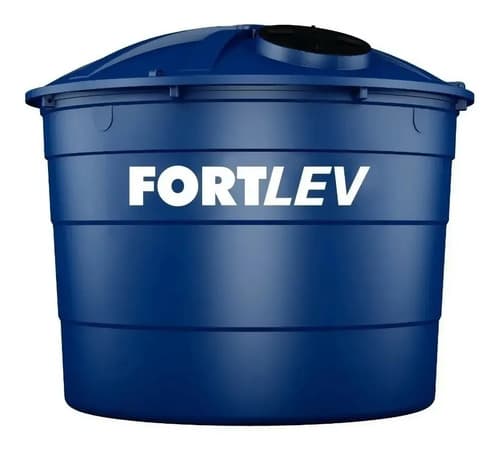 Tanque De Agua Fortlev 1000l Azul Polietileno Vertical Externo