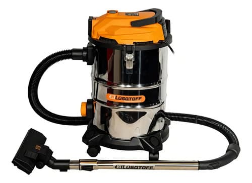 Aspiradora Polvo Liquido Lusqtoff 25lts 1400w Gris