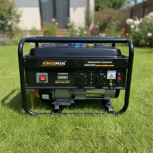 Generador Portatil Gasolina 3000w 7.5 Hp 220v Kingsman