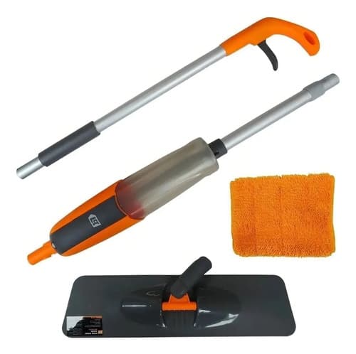 Mopa Trapeador Spray 400cc Repuestos Lusqtoff Color Naranja