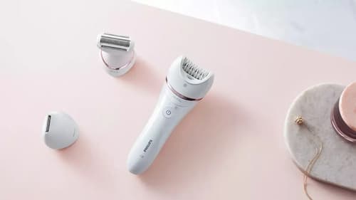 Depiladora Philips Serie 8000 Bre720/00 Color Blanco
