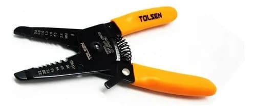 Pinza Pelacable Cortacable 7 En 1 Tolsen 38051