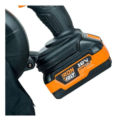 Sopladora Inalambrica Lusqtoff 2 Baterias Black Series Color Negro