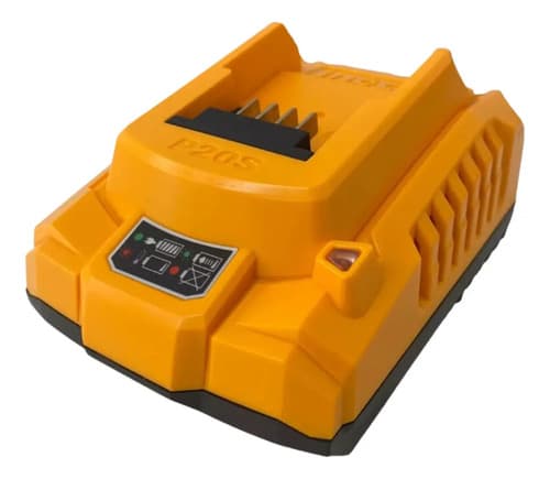Llave De Trinquete 3/8 + 1 Bate 2,0ah + 1 Carg 20v Ingco Naranja
