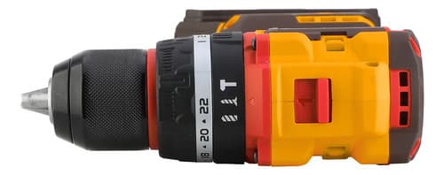 Atornillador Taladro Percutor 20v + 2 Baterías + Accesorios Naranja 0