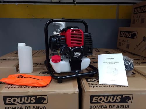 Motobomba De Agua Equus Motor 2 Tiempos 1,5 Pulgadas 52cc