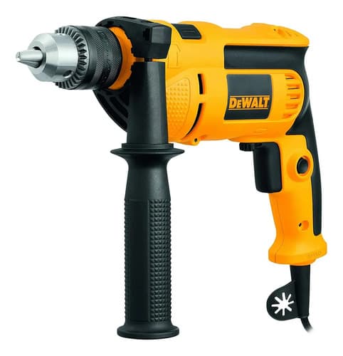 Taladro De Impacto Reversible Dewalt Dwd502 De 1/2 710 W, 13 Mm, Color Amarillo