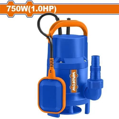 Bomba Sumergible 750w Wadfow Azul Y Naranja