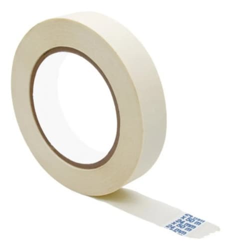 Cinta Adhesiva Crepe Para Pintor De 4.8 Cm X 50 M, Pack De 36 Rollos Tp Blanco