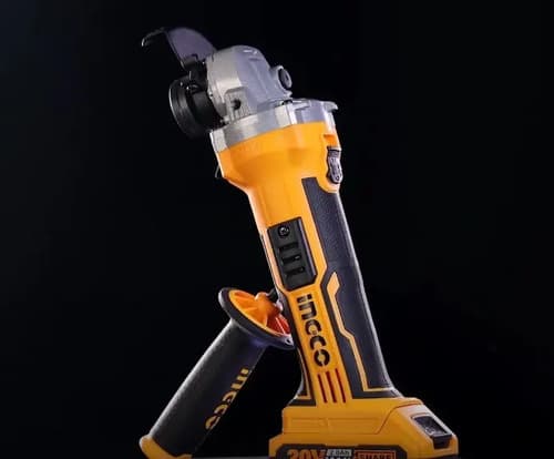 Amoladora Angular Inalámbrica Ingco Industrial Cagli1151 Color Naranja