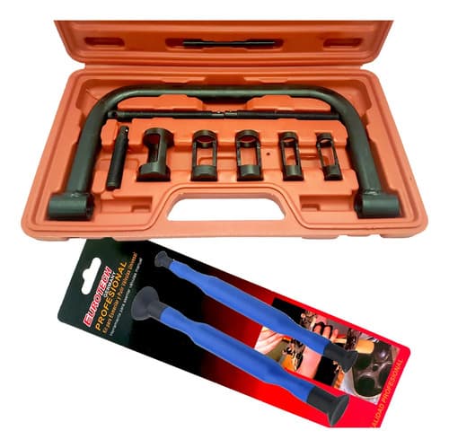 Prensa Extractor Valvulas + Kit Esmerilador | Eurotech