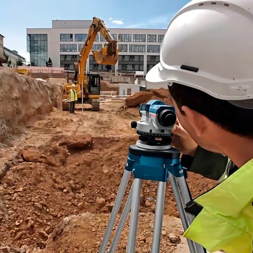 Bosch Gol 26 D Nivel Óptico Con 26x De Aumento