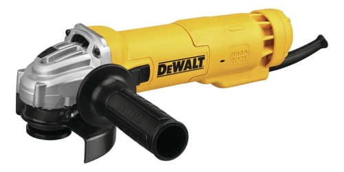 Miniamoladora Angular Dewalt Dwe4214 De 50 hz Color Amarillo 1200 w 220 v