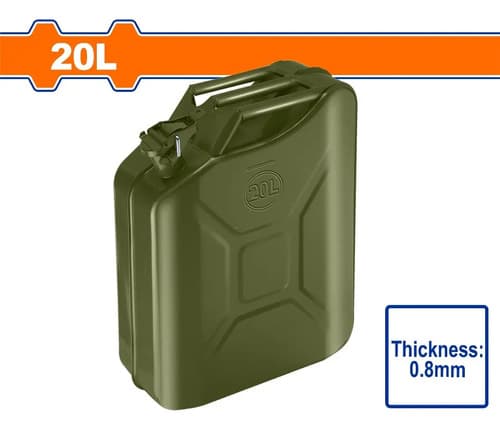 Bidon Metalico Verde 20lt Wadfow Wqy1320