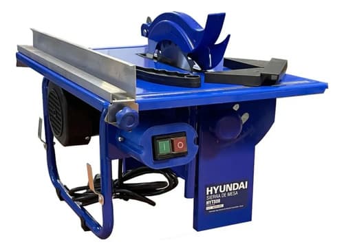 Sierra De Mesa Hyundai 800w 200mm + Banco De Trabajo