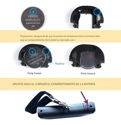 Balanza De Mano Digital Para Valija De 50 Kg Con Función Tara Gris