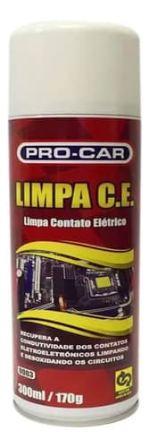 Limpiador De Contactos Procar Limpa Rápido 300 Ml Dieléctrico
