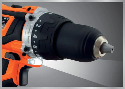Taladro Atornillador Inalambrico 18v Dowen Pagio Bateria One Color Naranja Frecuencia 50 Hz