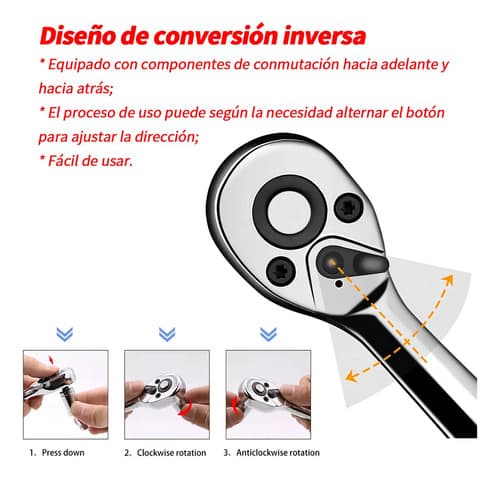 Kit De Herramientas Combinadas Remate 46-red De 46 Piezas Color Rosa