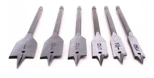 Mecha P/madera Plana 6pz 3/8-1 Uyustools Bcm601