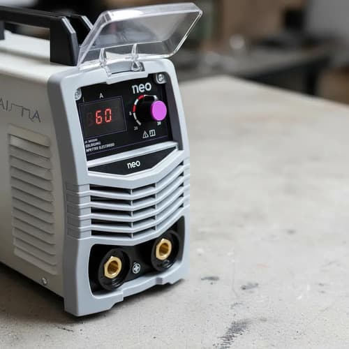 Soldadora Inverter Electrica Neo 250 A Electrodo 2,0-4,0mm Blanco/morado