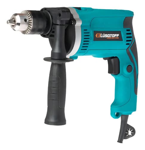 Taladro Atornillador Percutor Lusqtoff Lta750 750w 3000rpm Celeste 60