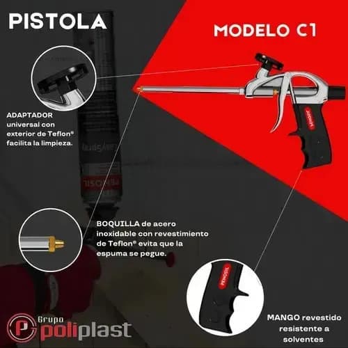 Pistola Pulverizadora Penosil P Espuma Easyspray Proyectable