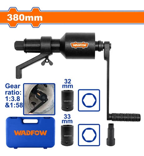 Llave Inglesa Ahorro Energía 380mm Wadfow Wth1d88 Negro