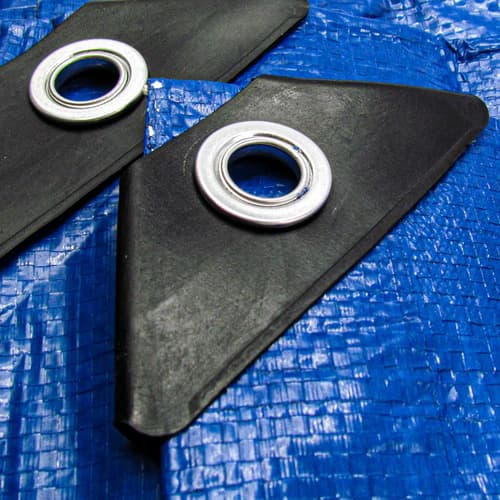 Lona Azul 3 X 3 Mts. Alta Resistencia Toldo Con Ojales