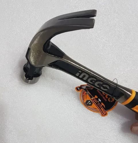 Martillo Uña 450g Industria Mango Forjado Antishock Ingco
