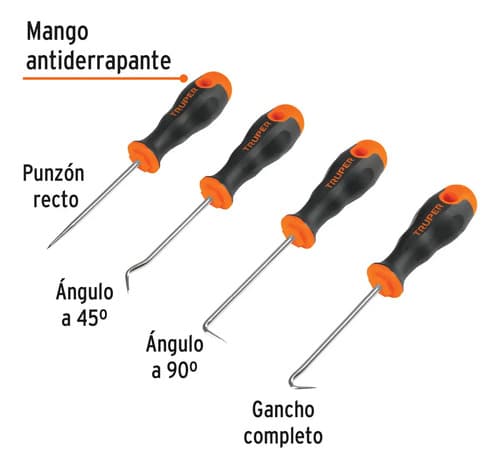 Desarmadores Puntas Y Ganchos Multiusos Truper - 14210