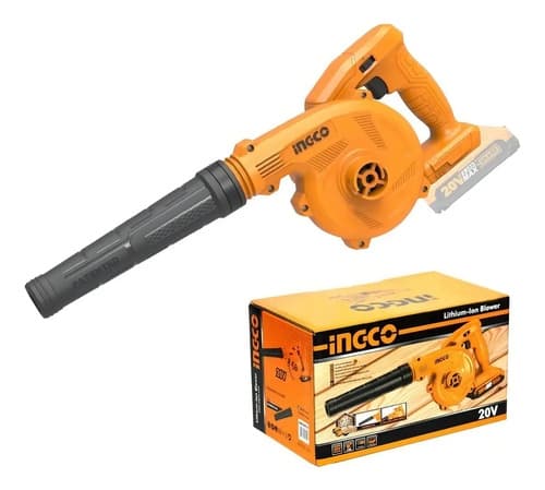 Sopladora A Batería Ingco Cabli20018 P20s Sin Bateria Sin Cargador Naranja